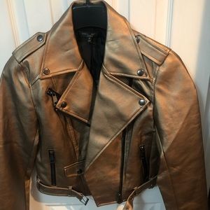 NWT Romeo+ Juliet couture faux leather jacket